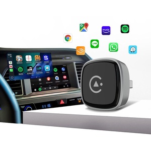 Adaptateur CarPlay sans fil universel 2 en 1, filaire et sans fil, Plug and Play, écran miroir pour iPhone, Apple CarPlay, Android Auto - Product Image 1
