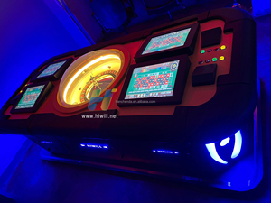 Thông Minh 4-Người Chơi Vui Chơi Giải Trí Trò Chơi Giao Diện Điều Khiển Kit 220V/110V Mega Máy Với Kim Loại Bảng Tủ Chất Liệu Đồng Xu Thanh Toán Cho Bán - Product Image 3