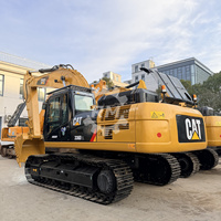 Excavatrice sur chenilles d'occasion CAT 336D2L, 35,6 tonnes, équipement pour entrepreneurs, exportateur pour projets de drainage, CAT336D2 CAT336 CAT336D
