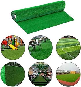 Césped Sintético en Rollo de 7mm Verde Anti UV NO TÓXICO con Drenaje para Jardín, Piscina, Terraza y Juegos (2x25mt 50m²) - Product Image 2