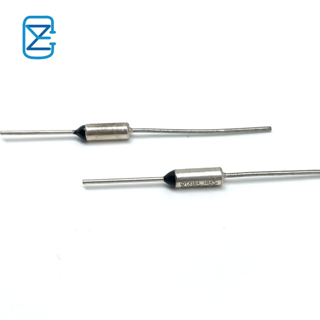 Thermal Fuse Axial Lead 10A/15A 250V 100°C-240°C Temperature Cutoff for Household Appliances & Power Supplies