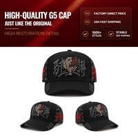 Casquettes Gorra de Haute Qualité Originales à Visière Courbée Baez X Shifu, Casquettes à 5 Panneaux avec Strass, Casquettes de Baseball Sportives Sad Boys, Casquettes Baez
