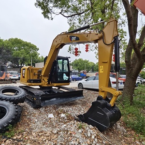 Fabriqué au Japon, occasion, CAT 308E2, pelle rétrocaveuse sur chenilles de 8 tonnes, modèles Caterpillar 306, 307, 308 très demandés en stock - Product Image 4