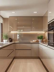 Light Luxury <b>Stainless</b> <b>Steel</b> <b>Cabinets</b> Customized High-end Household Overall Kitchen Kitchen <b>Cabinet</b> Storage <b>Cabinet</b> Factory - Product Image 6