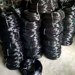 ลวดผูกเหล็กเคลือบดำขนาด 1 มม. เส้นผ่านศูนย์กลาง 1 มม. สำหรับงานก่อสร้าง ผูกบรรจุภัณฑ์ ผูกเหล็กเส้น - Product Image 6