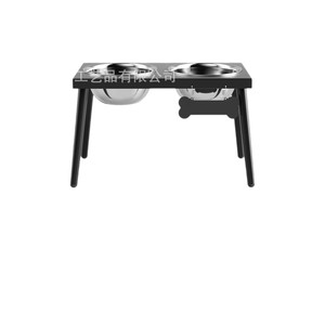 Soporte elevado para tazón de perro de acero inoxidable, tamaño mediano/grande, con tazones para comida y agua, estación de alimentación para perros - Product Image 5