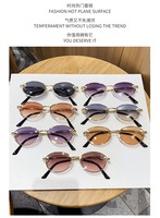 Nuovi Occhiali da Sole Stile Old Money con Montatura Ovale e Dettaglio Nodo, Lenti di Alta Qualità con Protezione UV, Logo Personalizzato, Vendita all'Ingrosso