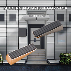 مصد باب أرضي متحرك حديث من سبائك الزنك المتينة بدون حفر، مقاوم للانزلاق والرياح، للاستخدام الفندقي، بضمان 3 سنوات - Product Image 2