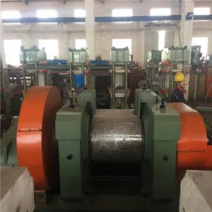 Machine de moulage de carreaux en caoutchouc, équipement de recyclage de pneus d'occasion, usine de chrysothérapie, en vente