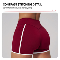 Shorts de compression respirants à séchage rapide pour femmes, taille personnalisée, vêtements de sport, shorts de yoga taille basse avec poches
