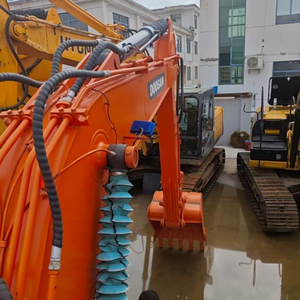 Excavatrice Doosan DX140 LC d'occasion de haute qualité, moteur coréen d'origine, bon état, prix avantageux, matériel de construction - Product Image 3