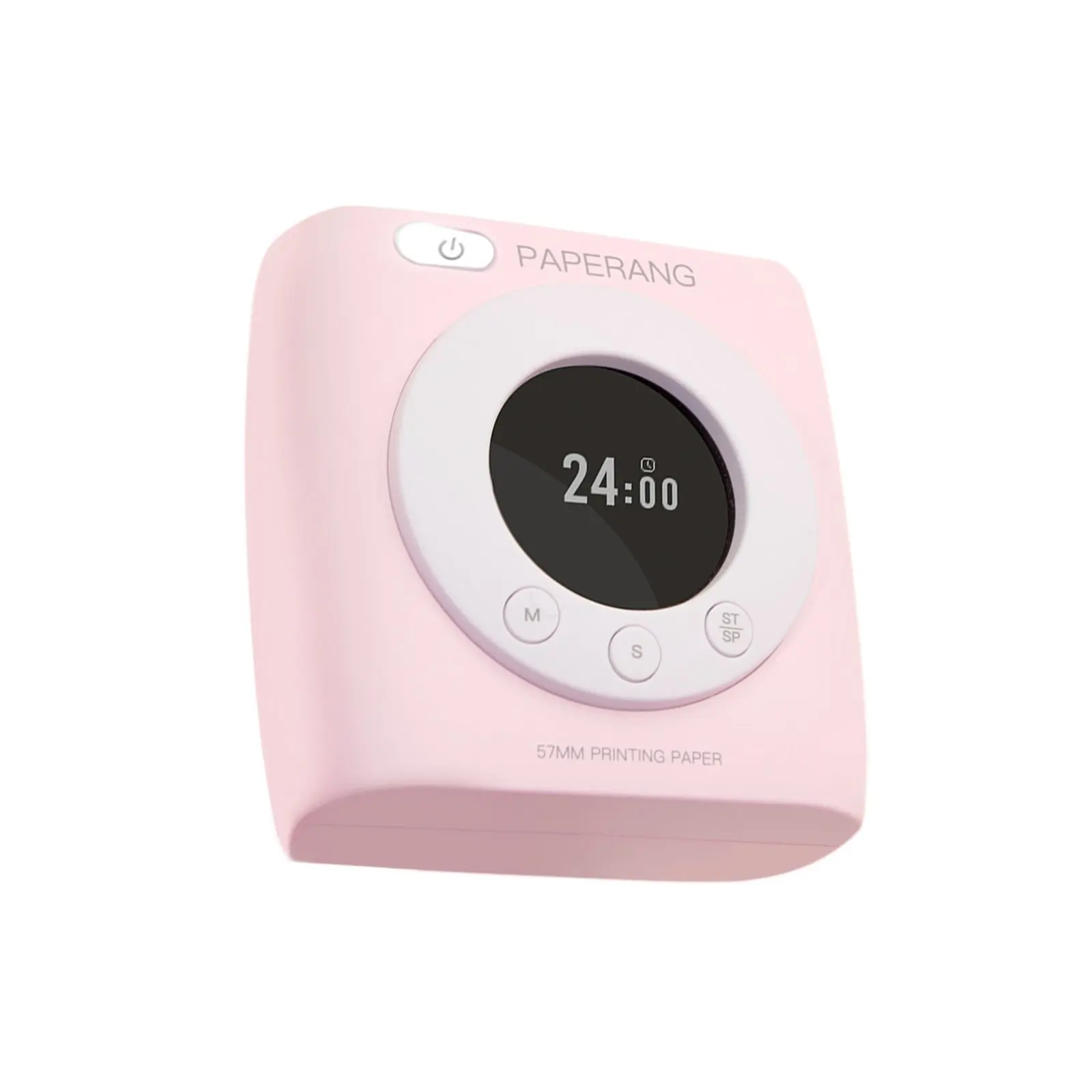 PAPERANG-Impresora térmica inalámbrica de bolsillo P2S, dispositivo de impresión Mini con conexión de teléfono BT4.0, Compatible con Android e iOS, color rosa