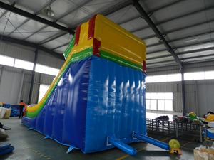 Toboggan sec gonflable à double terre en PVC classique bon marché pour entreprise de location de fête - Product Image 4