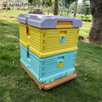 Langstroth 2-Layer 10-Frame Plastic Thermo Beehive Box Hive für Bees Keeping Equipment Tools Apiculture Supplies Apicultura