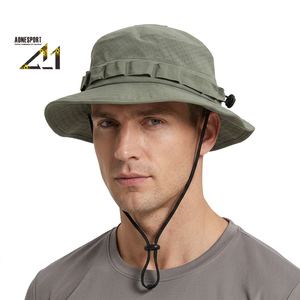 Sombrero de Camuflaje para Adultos al por Mayor, Sombrero de Pesca, Senderismo y Camping, 100% Poliéster de Secado Rápido - Product Image 6