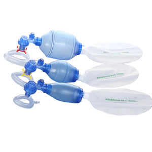 Resuscitatore Manuale Kit di Pronto Soccorso Dispositivo di Respirazione ad Ossigeno in PVC per Emergenze Ospedaliere Sacca Ambu - Product Image 3