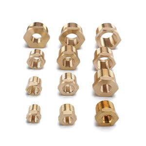 DK NPT Threaded Copper Adapter 1/2 Inch 3/8 Inch 6mm Pipe Fitting For Nylon Tube Connector - Product Image 3