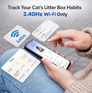 Caja de Arena Eléctrica para Gatos de Diseño Abierto de 65L, Duradera, de PP + ABS + POM, con Monitoreo Inteligente, Limpieza Automática y Control de Olores - Product Image 4