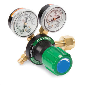 Kit de soudage et de découpe de style américain pour VICTOR avec manomètres oxygène-acétylène, régulateur de pression tout en cuivre pour l'oxygène - Product Image 1