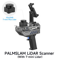 Système de navigation et de cartographie SLAM LiDAR PTZ portable PALMSLAM intégrant un processeur ESP32 et un capteur IMU à 6 axes pour MicroROS