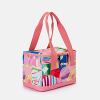 Sac à dos isotherme rose personnalisé pour pique-nique, plage, camping, avec logo, design OEM, collection été 2026 pour fabricants