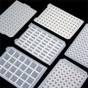 Cotasu المعمل المورد 24 48 96 384 جيد التعقيم سيليكون اغلاق حصيرة تغليف للميكروبليت <span class=keywords><strong>PCR</strong></span> لوحة عميقة صحن لوحة - Product Image 1