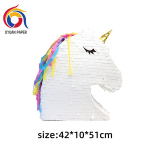 Décoration de fête licorne colorée, 20 pièces, pour filles, décoration de fête d'anniversaire - Product Image 3