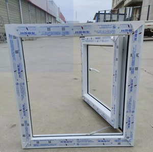 Tối Giản PVC Duy Nhất Điểm Mở Đu Cửa Sổ Xử Lý Không Thấm Nước An Ninh Cửa Sổ Cửa Sổ Kéo Cho Ngang Mở Bên Ngoài - Product Image 4