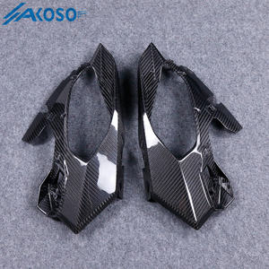 AKOSO <span class=keywords><strong>F900XR</strong></span> <span class=keywords><strong>2023</strong></span> Carénages de carrosserie 3K Carénage de support de phare avant de moto en fibre de carbone sèche pour BMW F900R <span class=keywords><strong>F900XR</strong></span> 2020 + - Product Image 6