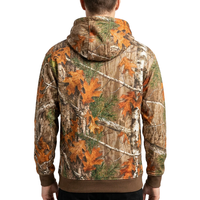 Sweat-shirts à capuche XUFEI personnalisés avec logo OEM, de haute qualité, style vintage, camouflage Real Tree, pour hommes, design de créateur, 100% coton, en tissu French Terry