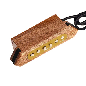 Pastilla para Guitarra Acústica de Madera Clásica, Pastilla para Boca de Guitarra FP-06, para Piezas y Accesorios de Guitarra - Product Image 3