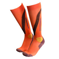 Chaussettes épaisses en laine mérinos à hauteur du genou-Isolation thermique pour hommes femmes activités d'hiver chaussettes de sport pour adultes