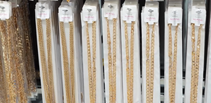 Bijoux XUPING En Gros Cuivre Plaqué <span class=keywords><strong>Or</strong></span> Couleur 18 Carats 14 Carats 24 Carats Collier <span class=keywords><strong>Chaîne</strong></span> Maille Maillons Box Serpent Cubaine Mode Hip Hop Rapper Homme - Product Image 6