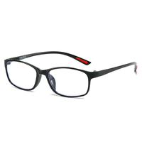 13017 1pc PC cadre carré bleu lumière bloquant presbytie unisexe hommes femmes lunettes correctives lunettes de lecture