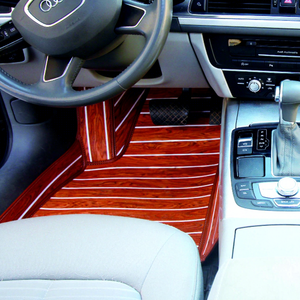 Tapis de sol de voiture en 3D écologique, 4mm 5D, tout noir, ensemble personnalisé en cuir, OEM PVC, Anti Logo, emballage, pièces pour l'intérieur, XPE - Product Image 1