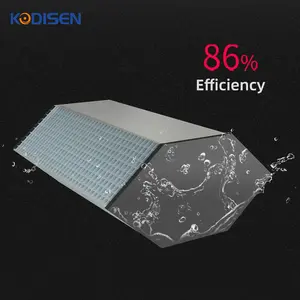 Controle inteligente com sistema de ventilação, controle inteligente com co2/pm2.5/tvoc sensor de qualidade do ar, recuperação de energia e calor