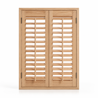 Volets en bois pour fenêtres, persiennes pour la décoration de villas, jardins et balcons