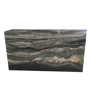 Pulido vestíbulo de revestimiento de pared de mármol de las venas <span class=keywords><strong>verde</strong></span> <span class=keywords><strong>cipollino</strong></span> canicas - Product Image 5