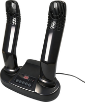 Séchoir Électrique Intelligent 2-en-1 pour Chaussures et Casques, Indispensable pour l'Hiver, avec Minuteur, Désodorisation et Stérilisation, Séchage Rapide