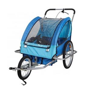 Remolque de Bicicleta Plegable 2 en 1 para Mascotas, <span class=keywords><strong>Silla</strong></span> de Bicicleta para Perros, Cochecito y Remolque para Bicicleta - Product Image 2