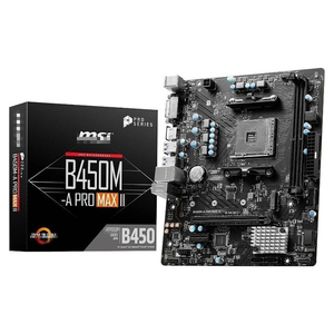 เมนบอร์ดประสิทธิภาพสูง B450M-A PRO MAX II รองรับซ็อกเก็ต AM4 DDR4 64GB M.2 SATA mATX ALC897 HDMI PCIe 3.0 x4 สำหรับคอมพิวเตอร์เล่นเกม - Product Image 4