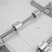 Kit Combinado de Guías Lineales de Alta Precisión DYCD de 2 Ejes en Acero al Carbono y Aluminio - Montaje Sencillo para Mesa de Router CNC