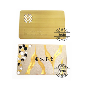 Chất Lượng Cao Hóa Chất Khắc Thăng Hoa Trống Tên Kim Loại Thẻ Kinh Doanh Thẻ - Product Image 2