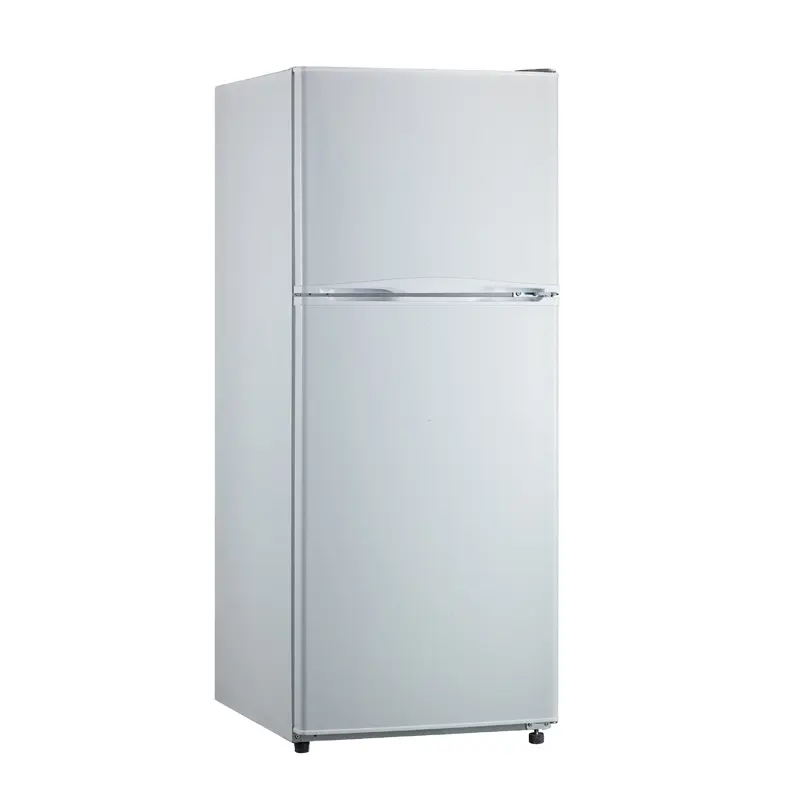 10Cuft Double Door Top Freezer White Frost Free Refrigerator for Home