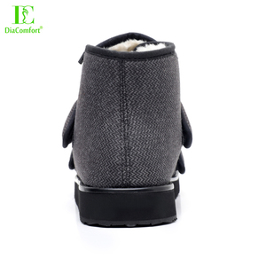 Nouveau Style unisexe large Extra hiver chaud chaussons doux sécurité diabétique orthopédique chaussures médicales - Product Image 2