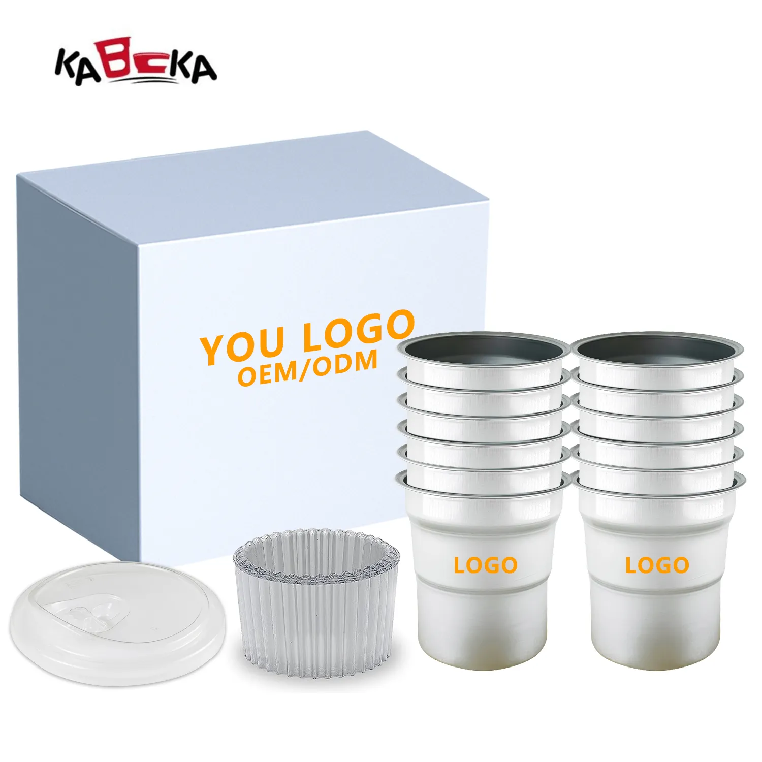 Échantillon gratuit Tasse en aluminium récupérable avec logo personnalisé 300ml 500ml 600ml Tasse pour boisson froide 10oz 16oz 20oz
