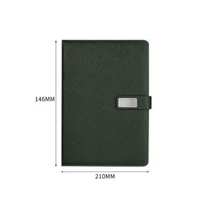 Customizable Corporate Leather Notebook Set Led Thermos Flask Custom Logo Luxury Journal Promotional Gift Box With Pen - Product Image 5