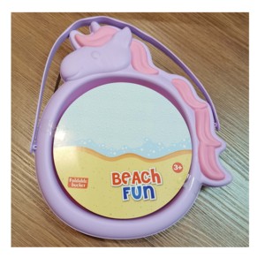 Seau <span class=keywords><strong>de</strong></span> plage <span class=keywords><strong>pliable</strong></span> dinosaure licorne seau <span class=keywords><strong>de</strong></span> <span class=keywords><strong>sable</strong></span> en silicone <span class=keywords><strong>pliable</strong></span> pour enfants jeu d'eau en plein air <span class=keywords><strong>jouet</strong></span> <span class=keywords><strong>de</strong></span> <span class=keywords><strong>sable</strong></span> peu encombrant - Product Image 4