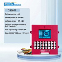 Equilibrador Activo HeltecEnergy 8S 5A con Pantalla de Voltaje en Tiempo Real para Paquete de Baterías de Litio LiFePO4/NCM de 24V