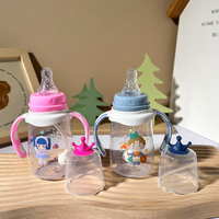 150ml enfants Sippy tasse bébé Silicone lait bouteille d'eau prix usine bas quantité minimale de commande BAP gratuit bébé biberon